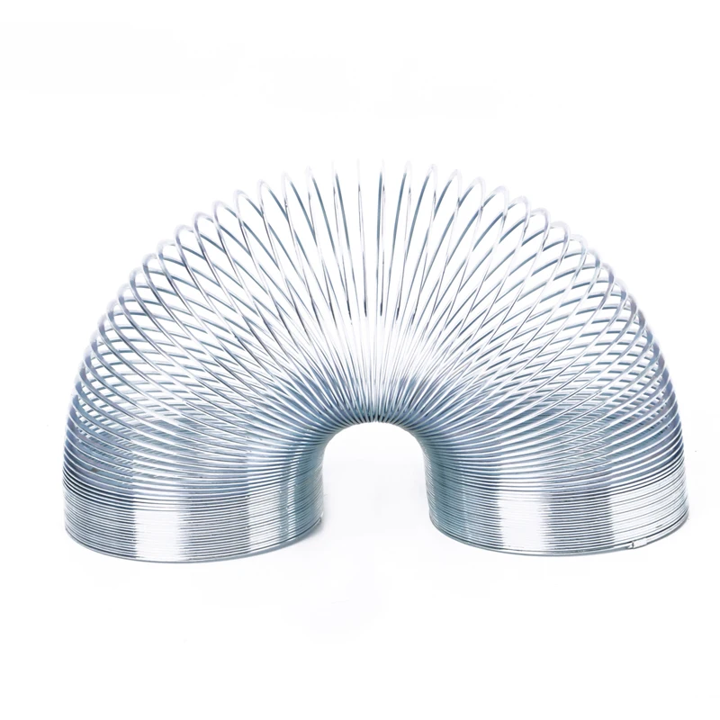 

Children Love Interesting Funny Gadgets Stress Relieve Magic Tricks Slinky Metal Rainbow Spring Toy