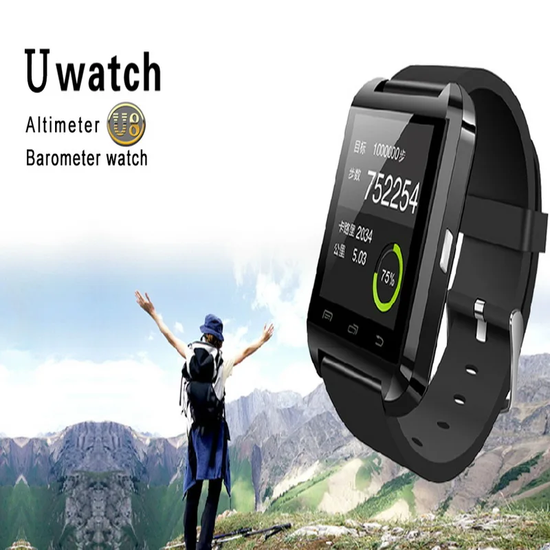 Smartwatch Smartphone Intelligent font b smart b font font b watch b font Bluetooth altimeter barometer