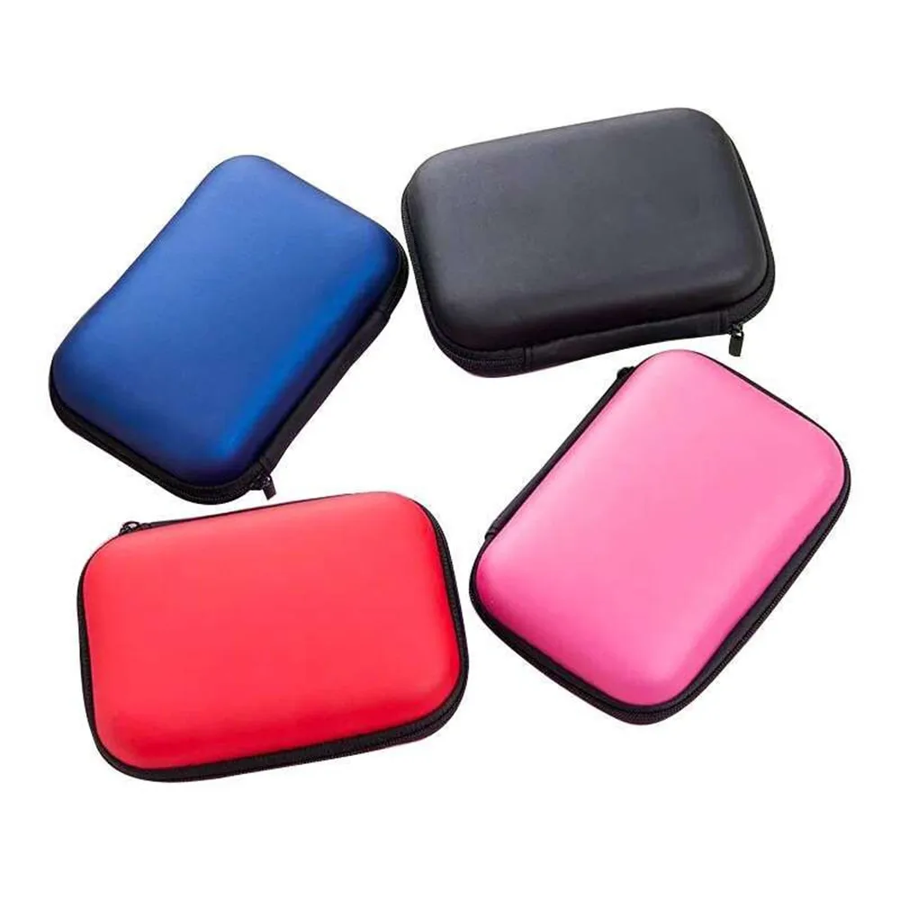 

Earphone Wire Organizer Box Data Line Cables Storage Box Case Container Coin Headphone Protective Box Case Container