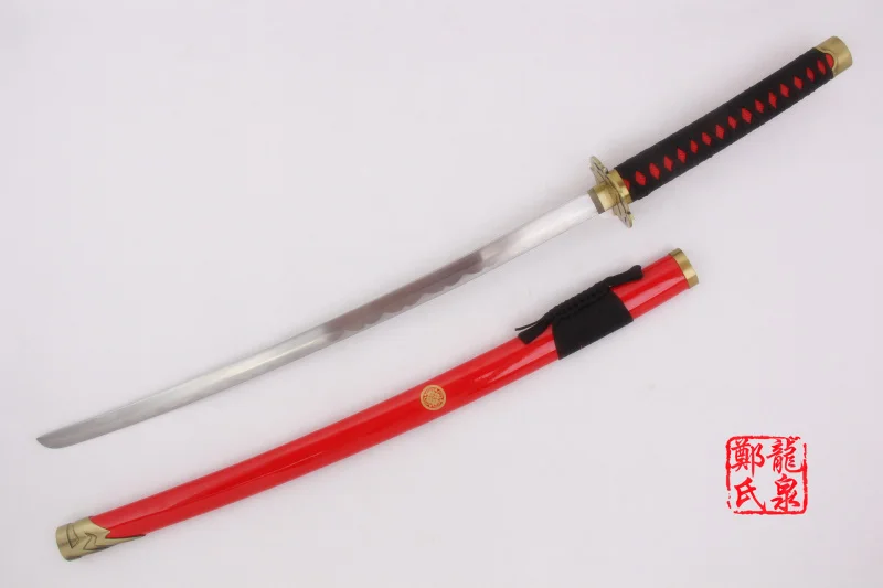 104 см длина онлайн игры Touken Ranbu меч кашу киемицу Uchigatana настоящая Катана Косплей Prop No Sharp