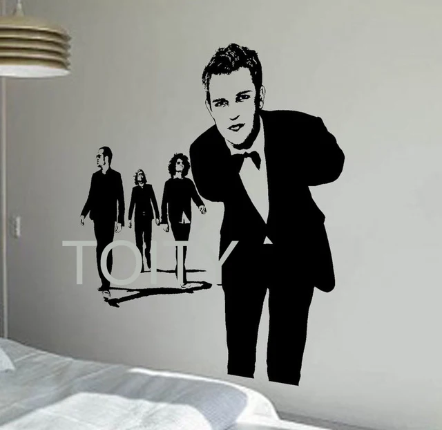 The Killers Wall Sticker American Rock Band Vinyl Decal Music Art Decor Dorm Bar Studio Club