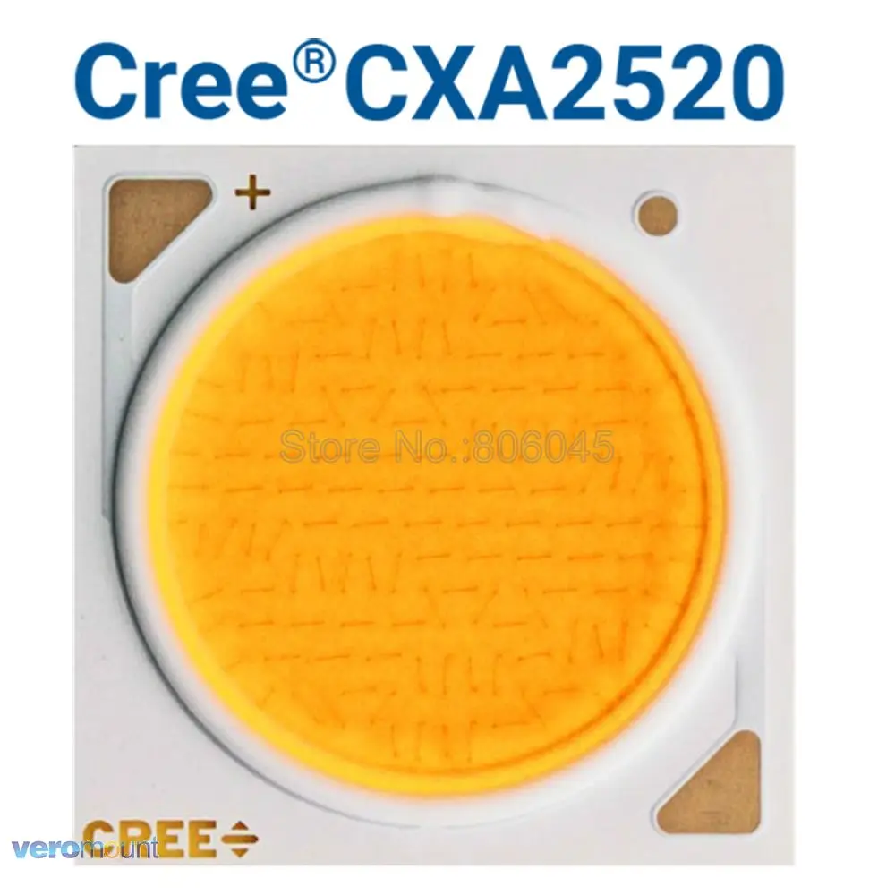 Cree CXA1304 CXA1507 CXA1816 CXA1820 CXA2011 CXA2520 CXA2530 CXA2540 CXA3050 нейтральный белый/теплый белый COB Чип-диод светодиодный массив - Испускаемый цвет: CXA2520