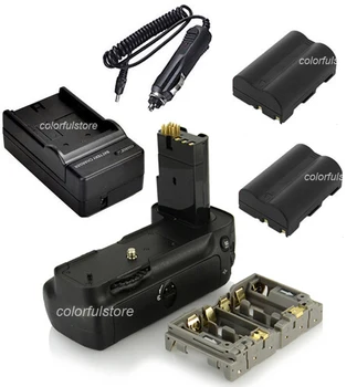 

Battery Hand Handle Grip Holder 2-Step Vertical Power Shutter For Nikon D200 DSLR Camera as MB-D200 + 2 x EN-EL3e + Car Charger