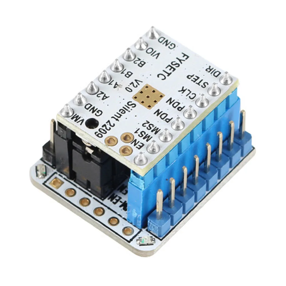 

TMC2209 V2.0 Module with Stackable Headers + Tester USB Serial Adapter Kit HJ55