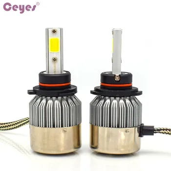 

Ceyes Car Styling HB4 9006 24V 72W/Set LED Front Fog Light Bulbs Auto Headlamp 6500K Car Headlight 7600LM Car-Styling Light 12V