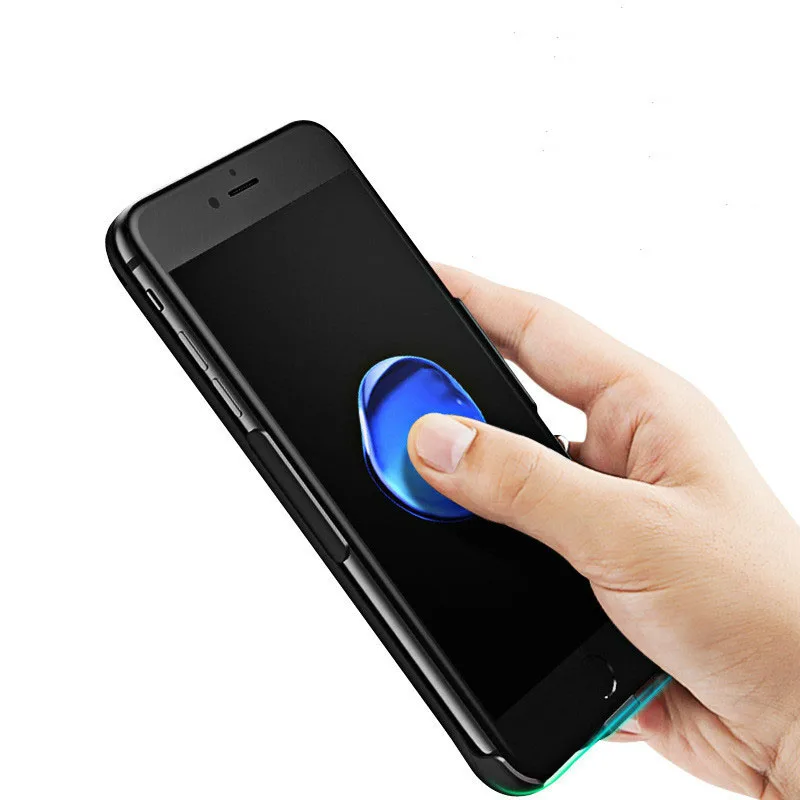 UVR для iphone 8/7/6 Батарея Дело 10000 mAh Мощность случае Зарядное устройство Bank внешняя