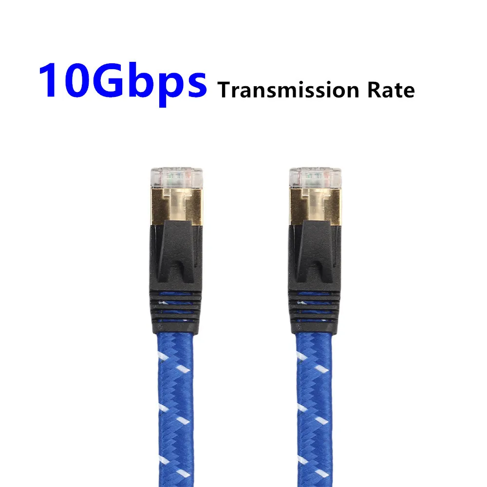 Сетевой кабель Rj45 CAT7 5 шт. 10 Гбит/с разъем 8p8c RJ45 Интернет для компьютера