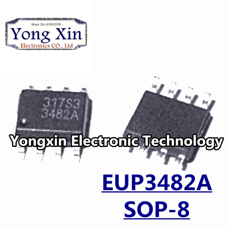 

10PCS/LOT EUP3482A EUP3482 3482 3482A EUP3482ADIR1