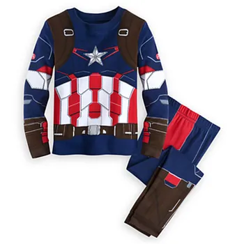 

Casual wear spiderman children clothing sets Baby Boy's Iron man cosplay costume kids sport sets,long sleeve toddler sleepwear