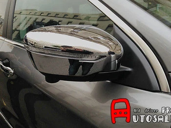 

Side Rearview Rear View Mirror Cover trim For Nissan Qashqai 2014 2015 2016 car styling