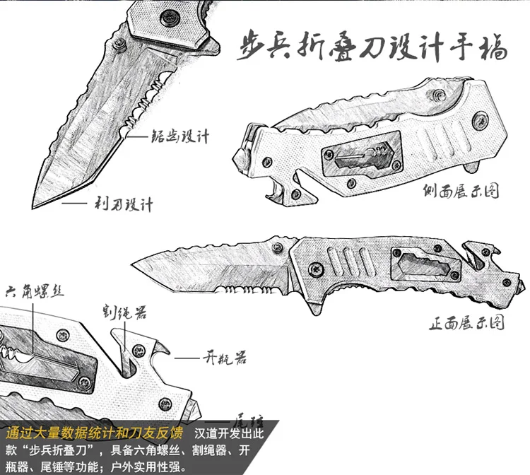 HX на открытом воздухе ZD-06H Походный нож Флиппер шарикоподшипник, 9Cr18mov сталь, складной нож, охотничьи карманные ножи для выживания на открытом воздухе