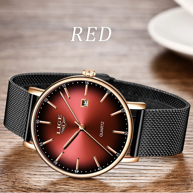 Fashion Women Watch Top Brand Luxury Ladies Mesh Belt Ultra-thin Watch Stainless Steel Waterproof Quartz Watch Mujer_voghion.com