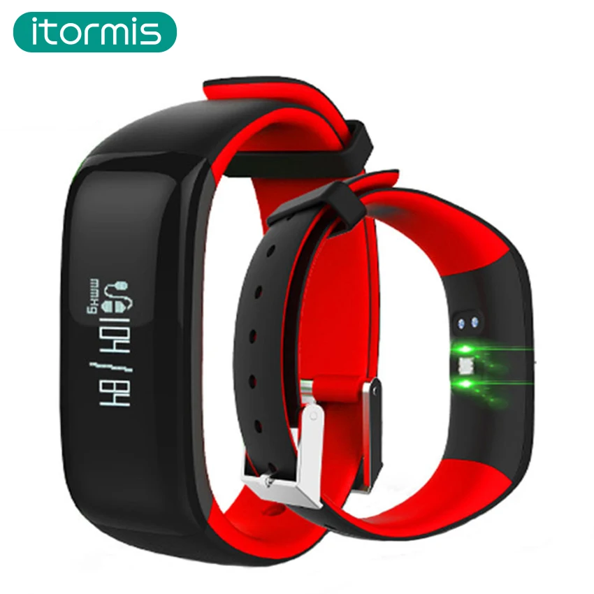 itormis Newest B01 SmartBand Fitness Bracelet PK mi band 2 Pedometer Blood Pressure Heart Rate Monitor