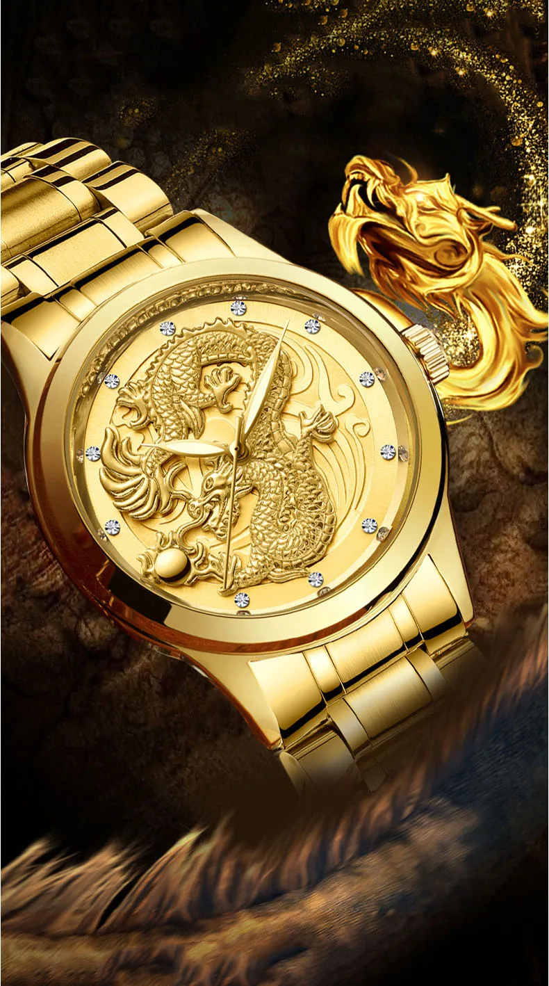 FNGEEN Лидирующий бренд Роскошные мужские часы водонепроницаемые светящиеся золотые кварцевые наручные часы стальной ремешок пара часы Reloj Mujer Hombre