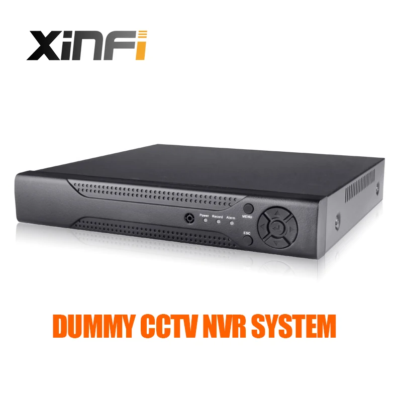 

XINFI DUMMY CCTV system 4CH CCTV Fake NVR dummy Recorder Look-a-like real