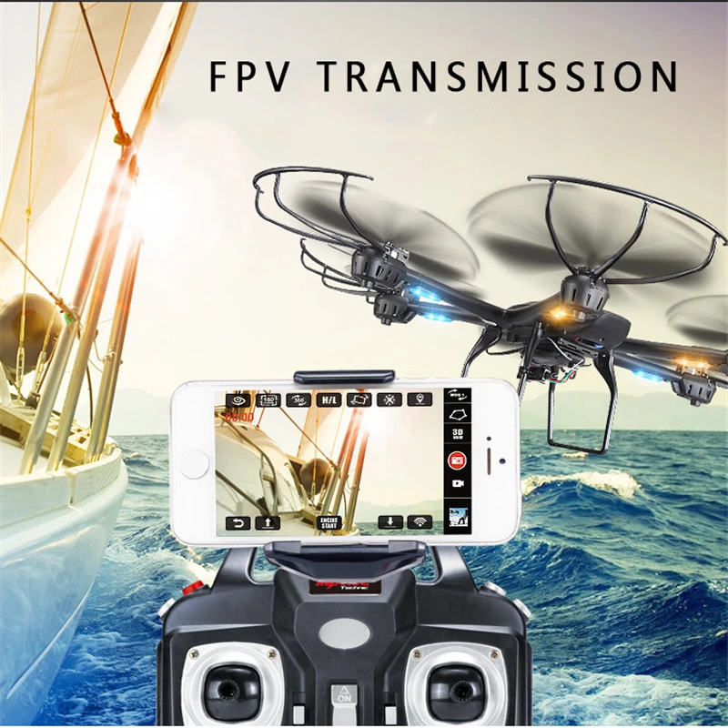 Buy Cheap MJX X601H drones with camera hd wifi Headless Mode dron Auto Return RC helicopter professional FPV drone with camera quadcopter