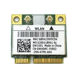 Бесплатная доставка Broadcom 4313 dw1501 bcm94313hmg2l Беспроводной Wi-Fi мини PCIe половинной высоты карточка для N3010 d1510 N4010 3400 15R