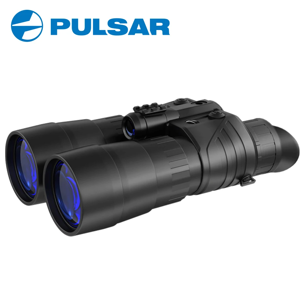 

Pulsar Edge GS 2.7x50 Night Vision Binoculars Built-in wide-angled IR illuminator Tube protection with Top Weaver Rail #75096