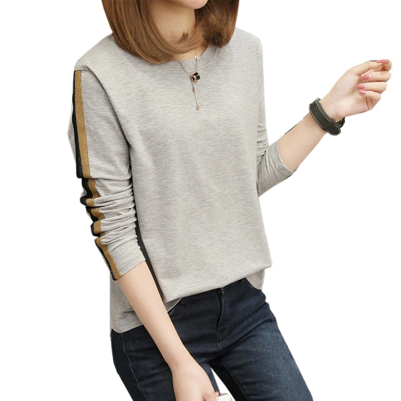 Banerdanni nueva primavera de las mujeres Camiseta de impresión de dibujos animados camisetas Plus tamaño 5XL suelto de manga larga V neckTops Casual Camiseta femenina Banerdanni nueva primavera de las mujeres Camiseta de impresión de dibujos animados camisetas Plus tamaño 5XL suelto de manga larga V neckTops Casual Camiseta femenina