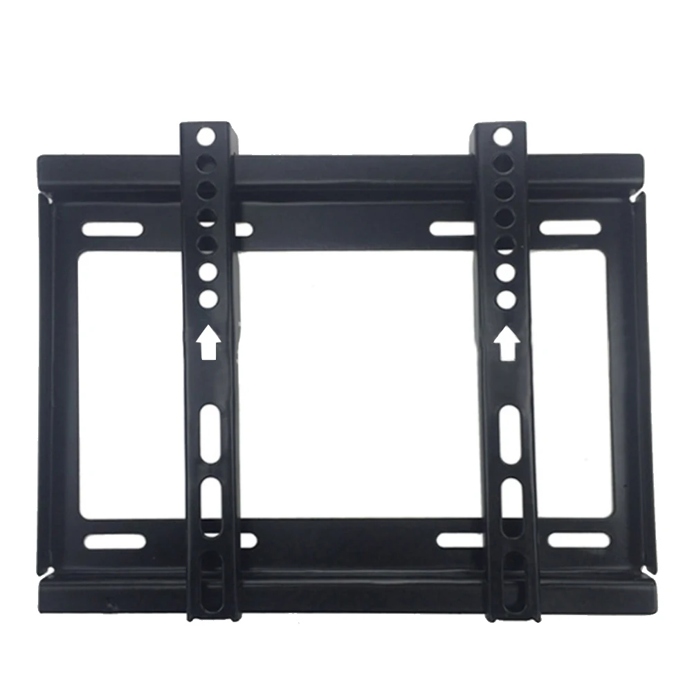 10.43 x 8.66inches TV Bracket Max Load-bearing 55.12lb Home Office Entertainment Places TV Rack Wall Mount for 14-42inches LCD LED Plasma TVs Flat Panel Display Screen TV Black - intl