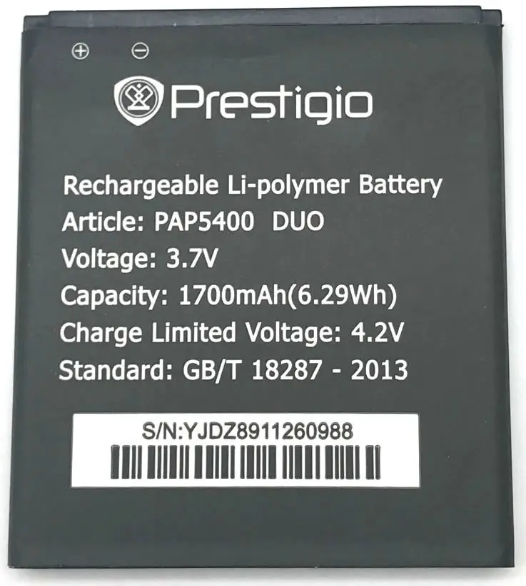 PAP5000 PAP5501 PAP5400 PAP4020 DUO батарея для Prestigio MultiPhone батареи мобильного телефона+ код отслеживания - Цвет: PAP5400