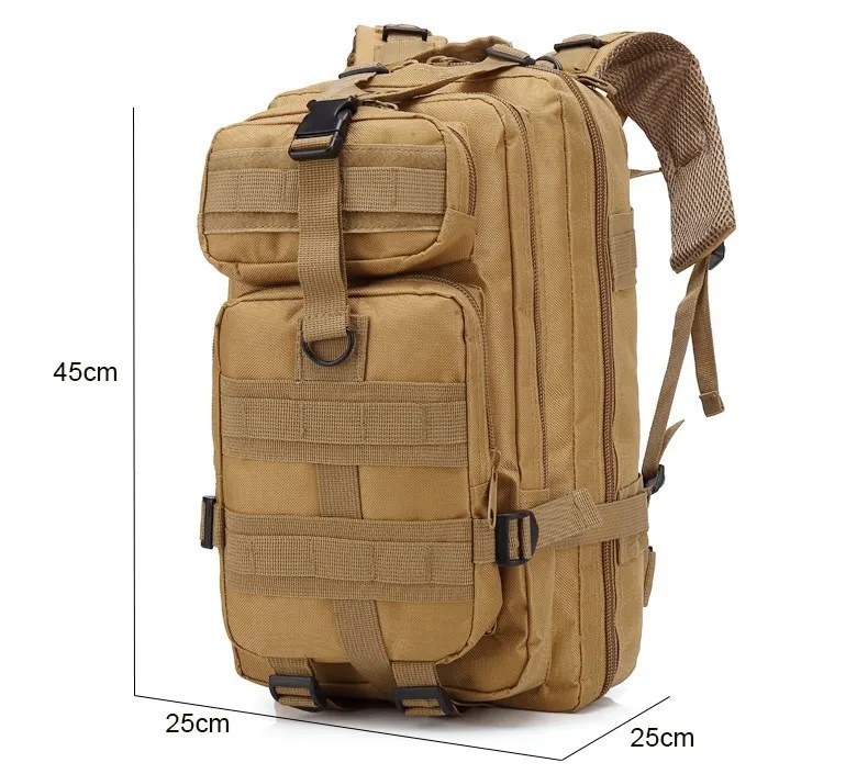 30л охотничий рюкзак Molle 3P Тактическая Военная Сумка Камуфляжный армейский Swat рюкзак мужской походный рюкзак для путешествий наружный штурмовой пакет