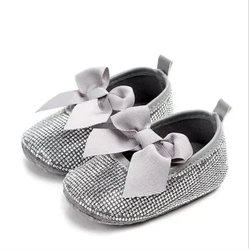 

New 2019 Baby Shoes Infants Antislip Lovely First Walkers Newborn Girls Princess Shoes
