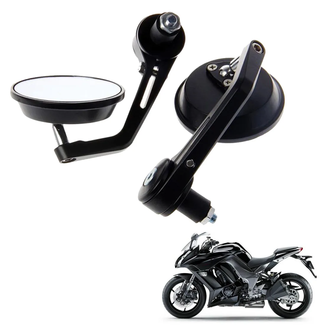 

New Arrival Motorcycle modified rearview mirror Reflector Handlebar mirror retro car handlebar mirror