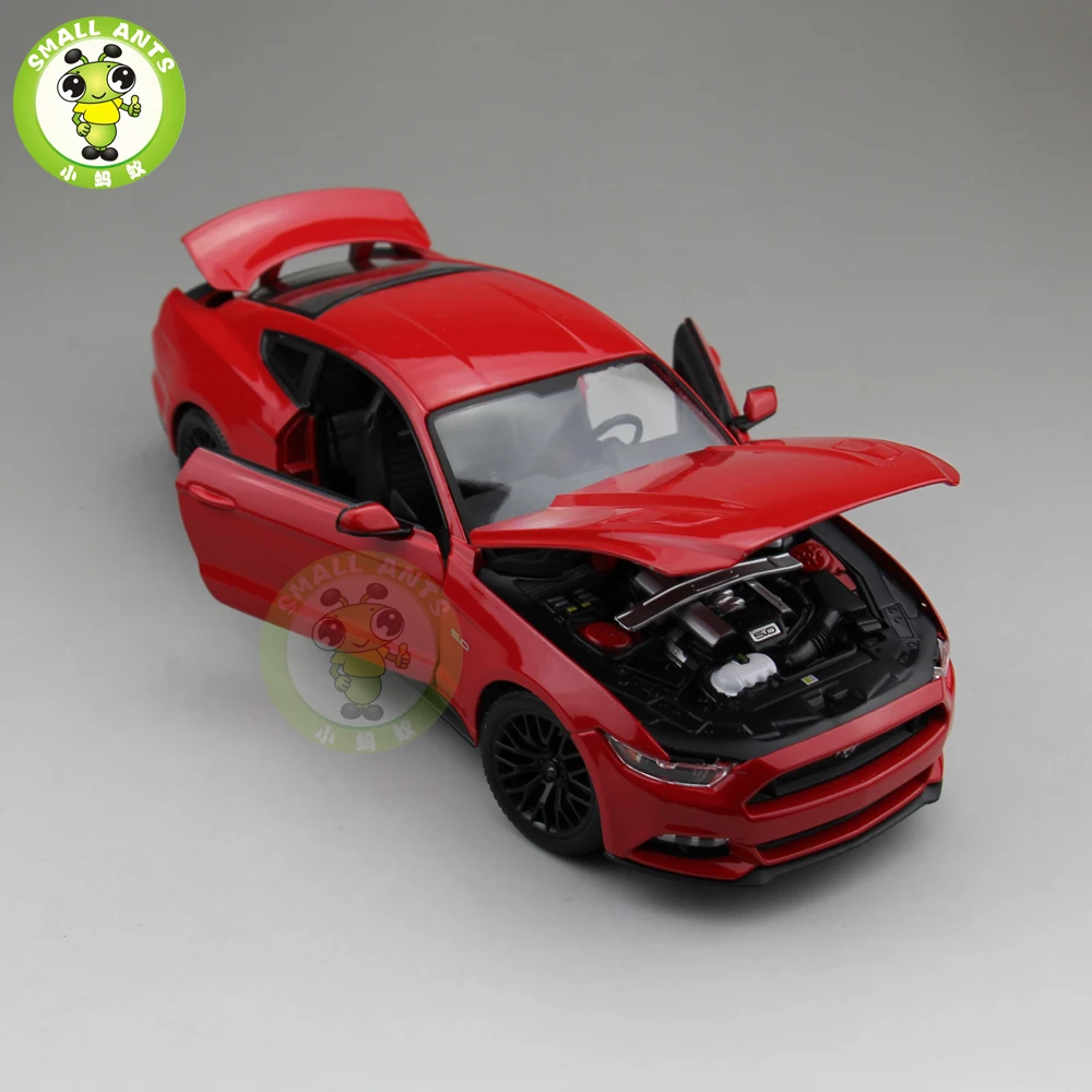 1/18 Ford Mustang GT 5,0 литая под давлением модель автомобиля для подарков коллекция хобби maisto 31197 красный