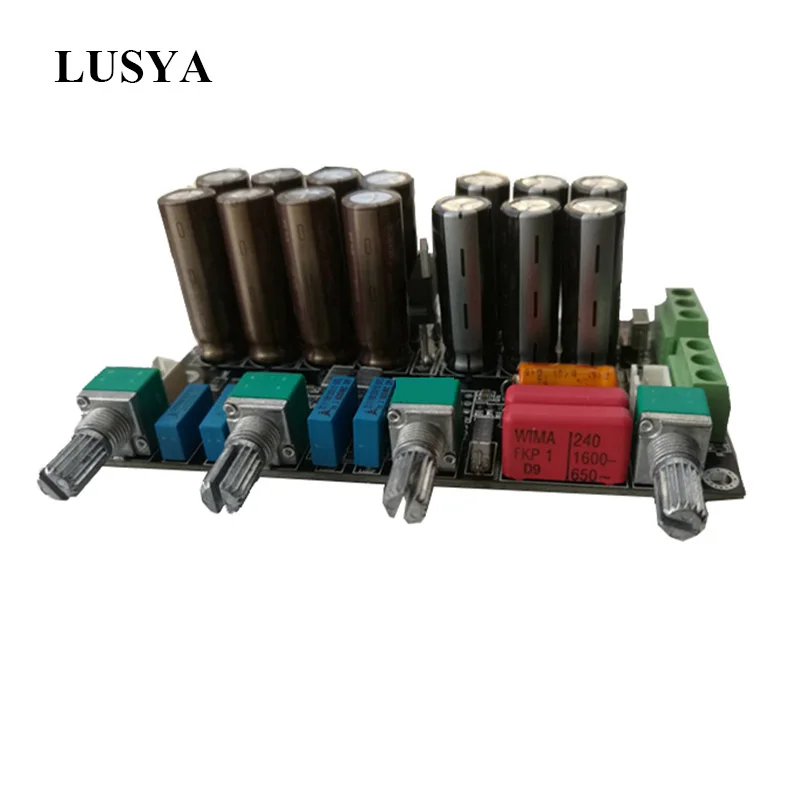 Lusya HIFI OPA2604 + AD827 OPAMP 5532 предусилитель предварительно усилитель громкости тон Управление доска T0421