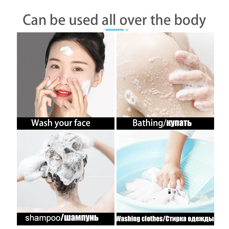 Fonce Eliminate Mites Sea Salt Oil Control Soap Sterilizing Facial Deep Cleansing to mites Multifunction wash soap 100g Fonce Eliminate Mites Sea Salt Oil Control Soap Sterilizing Facial Deep Cleansing to mites Multifunction wash soap 100g