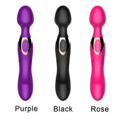 10 скоростей большие вибраторы для женщин Волшебная палочка массажер секс-игрушка для женщин клитор стимуляция женские секс-продукты