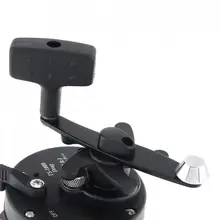 Рыболовная катушка с черным барабаном, серия 3000, Передаточное отношение 3,8: 1, троллинговое колесо, литье лодок, морские рыболовные катушки