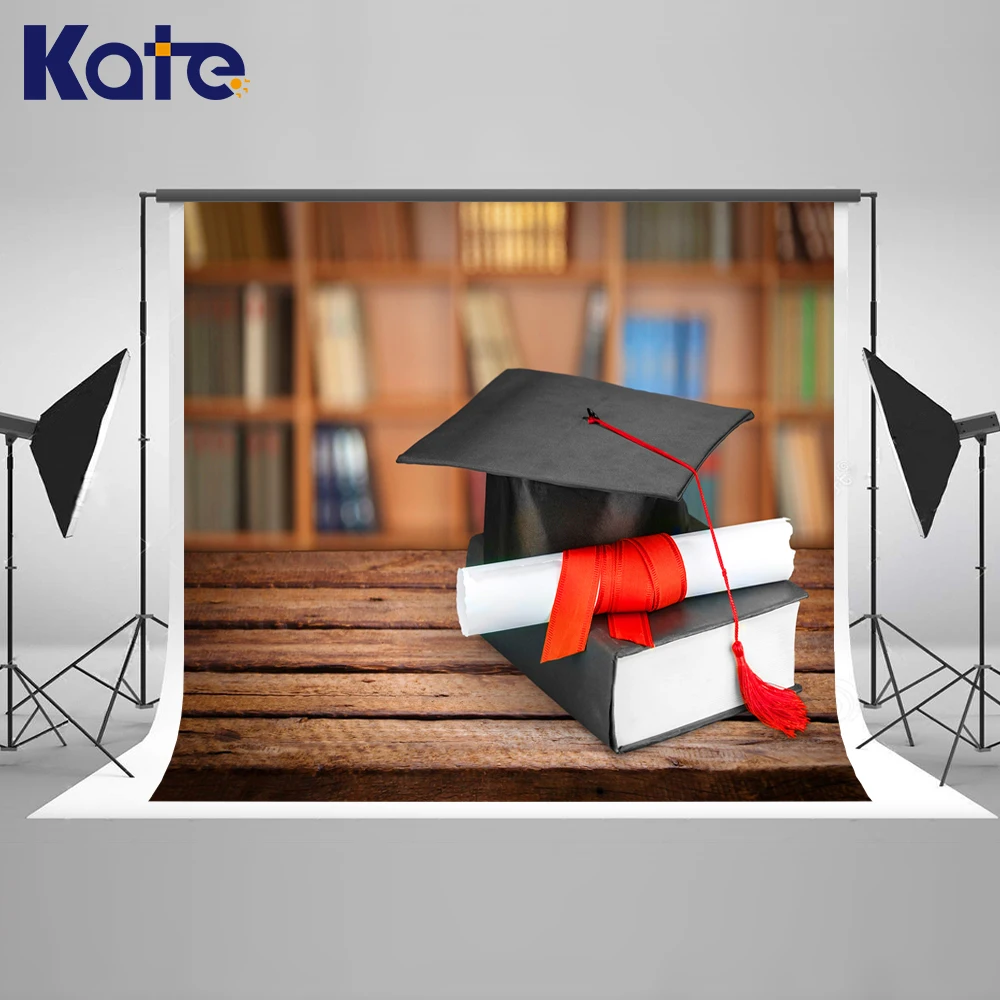 

Kate 7x5ft / (2.2x1.5m) Photography Backdrop Bachelor Back to School Graduation Photo Background for Kids Photography Studio