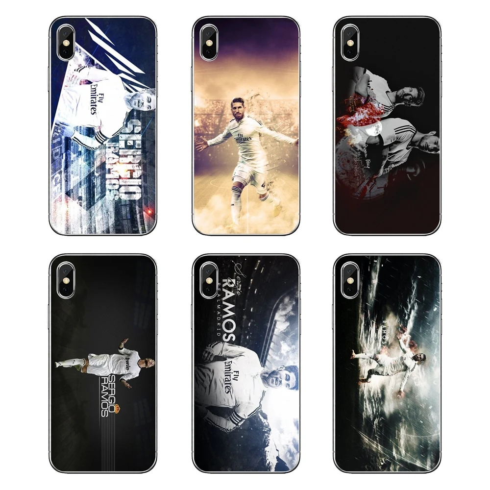 

Sergio Ramos SR4 Football Player Transparent Soft Shell Cases For Samsung Galaxy A5 A6 A7 A8 A9 J4 J5 J7 J8 2017 2018 Plus Prime