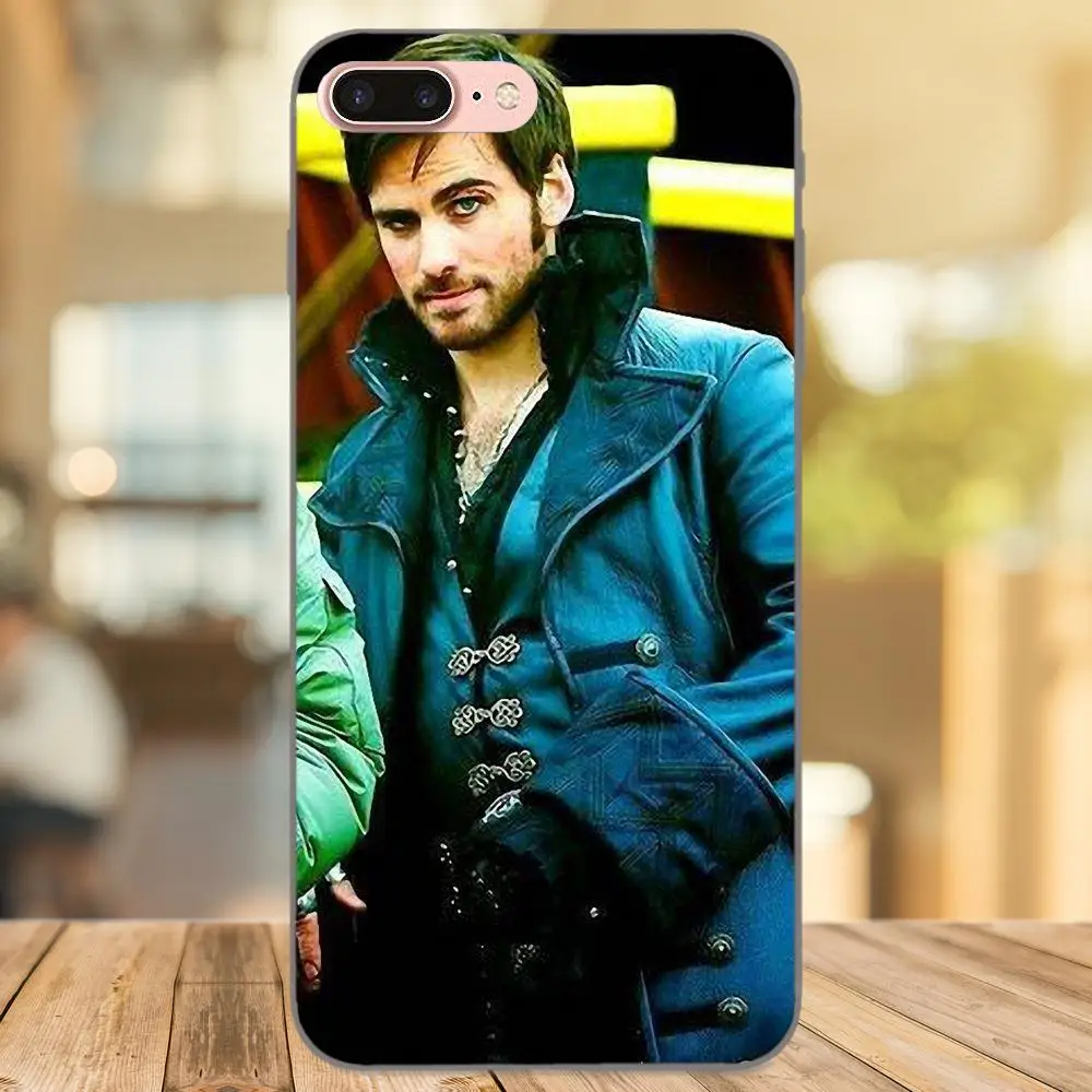 Один раз Капитан Крюк резиновый чехол для мобильного телефона Xiaomi Redmi Note 2 3 4 4A 4X5 5A