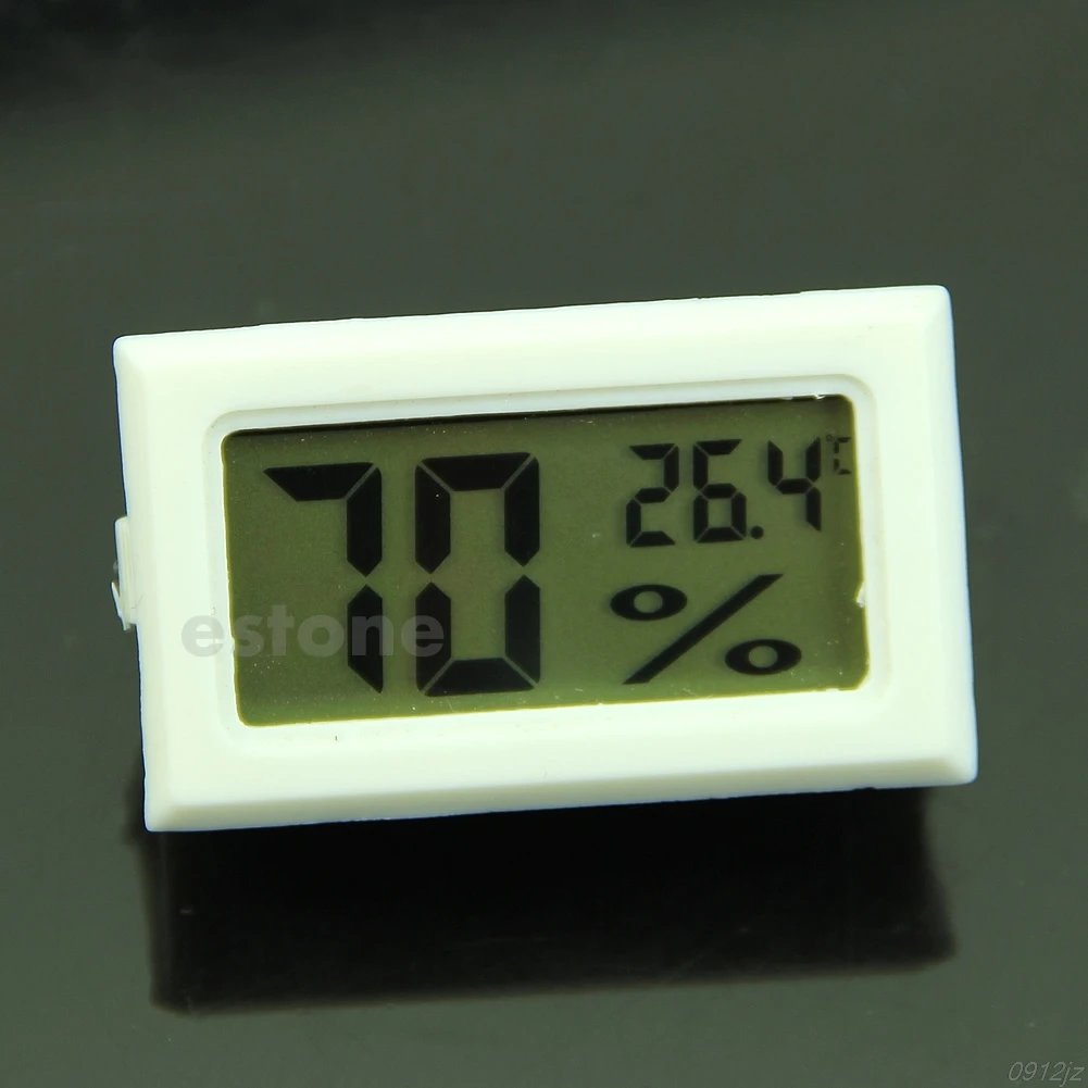 

LCD Digital Temperature Humidity Meter Gauge Thermometer Hygrometer 10%~99%RH