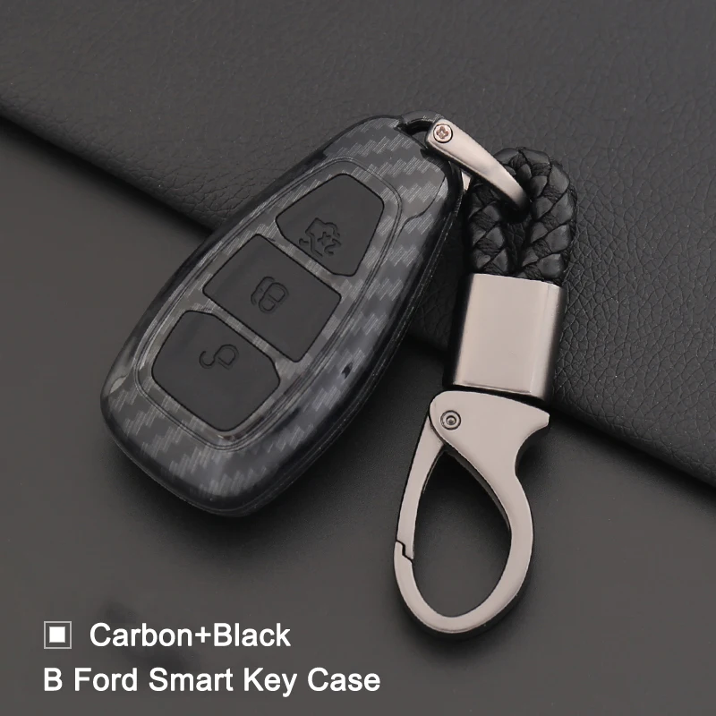 

Intelligent Remote Car Key Case Shell For Ford Fiesta Mondeo Ecosport Kuga Focus ST C-Max B-Max Focus 3 MK3 MK4 escape key pad