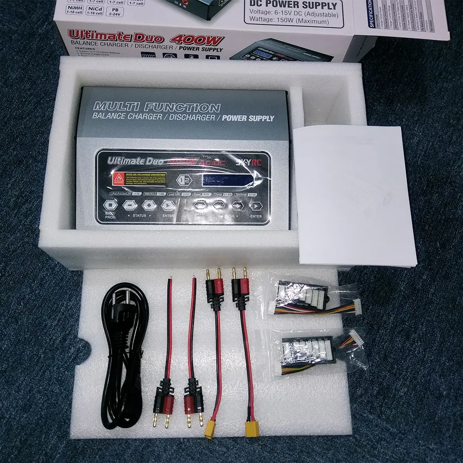 Зарядное устройство SKYRC D400 Ultimate Duo Balance Charger Dis блок питания с поддержкой 1 7S