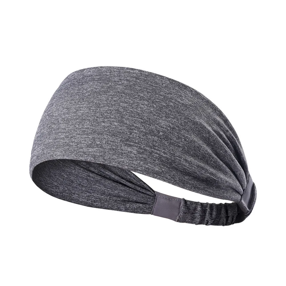 The Best Price New Wide Sports Headband Stretch Elastic Yoga Running Headwrap Hair Band