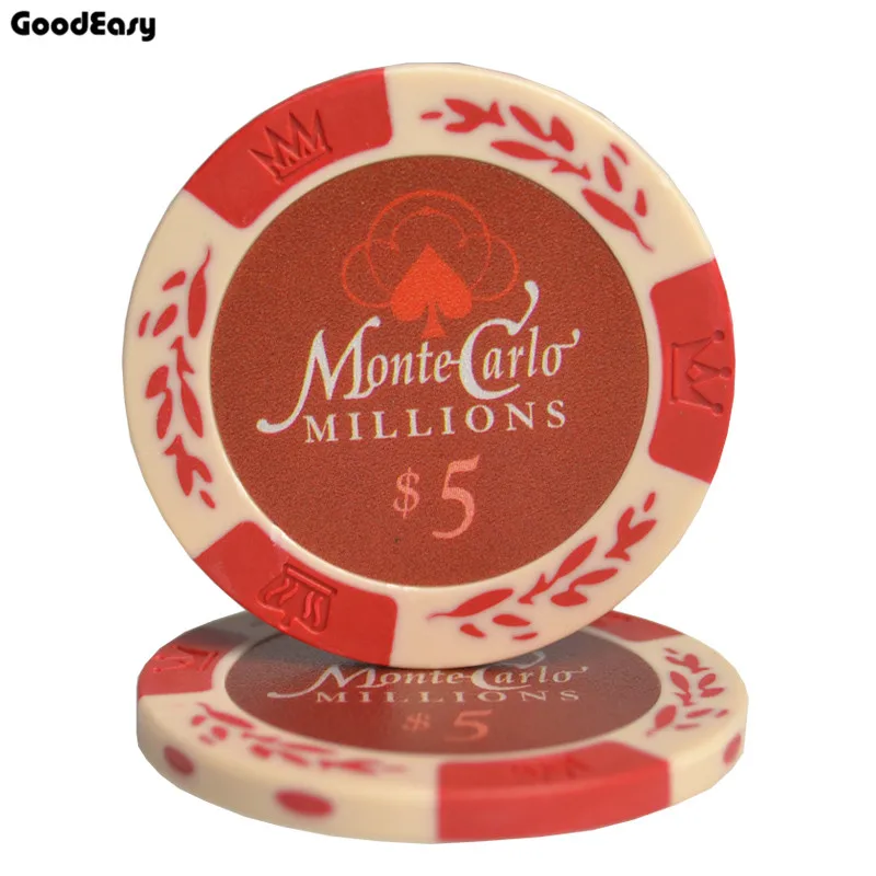 25 шт./лот Монте-Карло пшеничный доллар покер чип монеты казино Техасский покер фишки наборы черный Джек покер настольная игра покер клуб - Цвет: 5