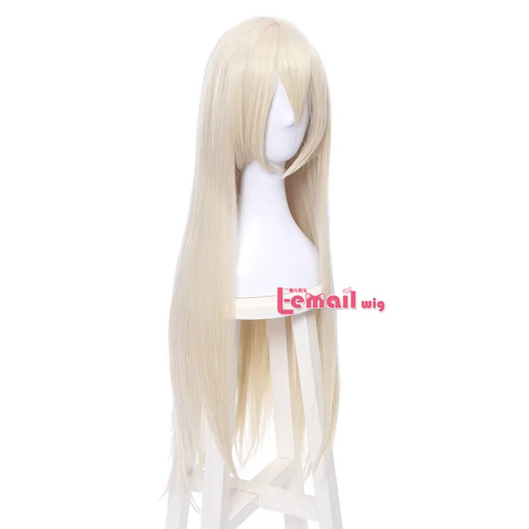 L-email парик персонаж игры 2А Косплей парики 80 см 31,49 дюйма длинные термостойкие синтетические волосы Perucas Косплей парик