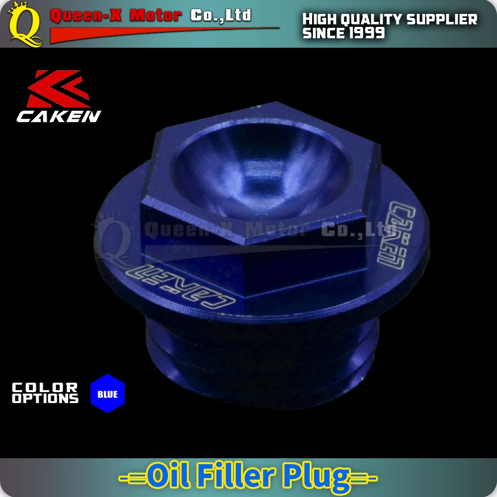 

CNC Billet Oil Filler Plug For YZ80 85 125 250 YZ250F YZ450F YZ250X YZ250FX WR250F WR450F WR250R/X Dirt Bike Motocross Off Road
