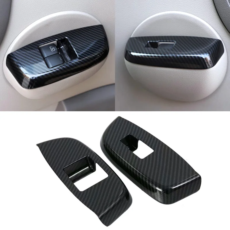 

Carbon Fiber Color Interior Door Handle Armrest Cover For NISSAN NV200 Evalia 2010 - 2018 Car Styling Stickers Auto Accessories