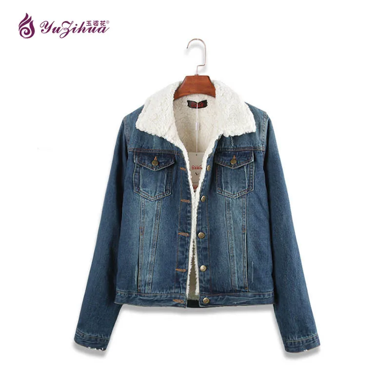 jaqueta jeans grossa