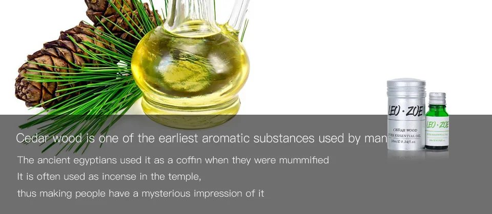 Кедровое древесное эфирное масло известная марка LEOZOE сертификат происхождения Марокко идентификация ароматерапия кедровое масло 10 мл