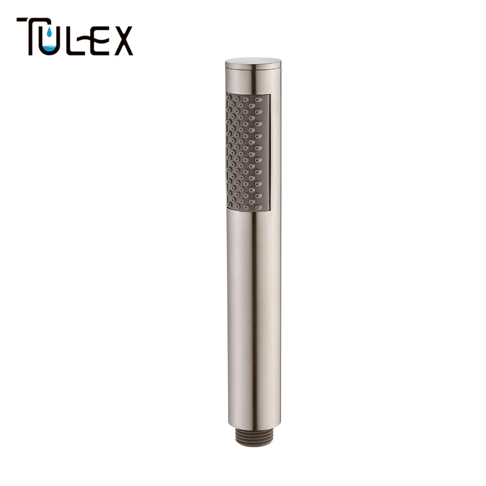 TULEX насадка для душа из нержавеющей стали, распылитель для ванной комнаты, водосберегающий ручной душ, одна функция, аксессуары для ванной комнаты