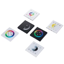 86 Type wall switch Touch Panel RGB single color LED LED Strip Controller DC12V24V Hello Fish