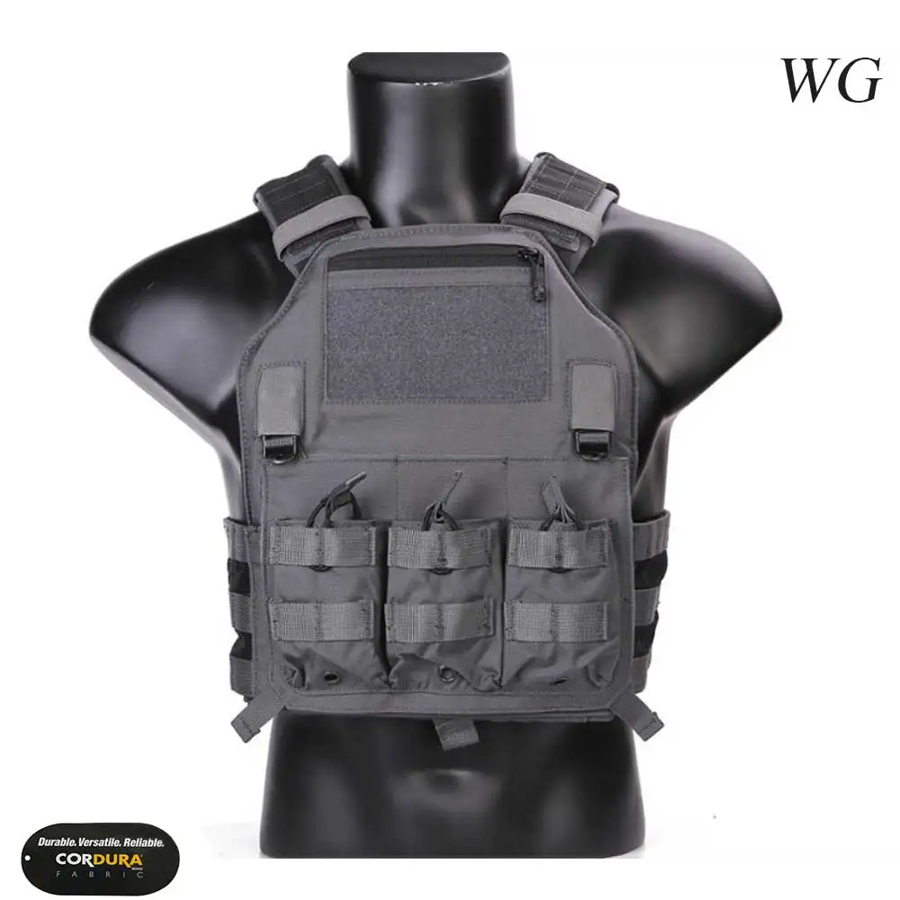 EMERSONGEAR Molle Vest 420 PLate Carrier Hunting Vest Military Paintball Tactical Molle Vest Chest Rig Multicam Tropic EMERSON