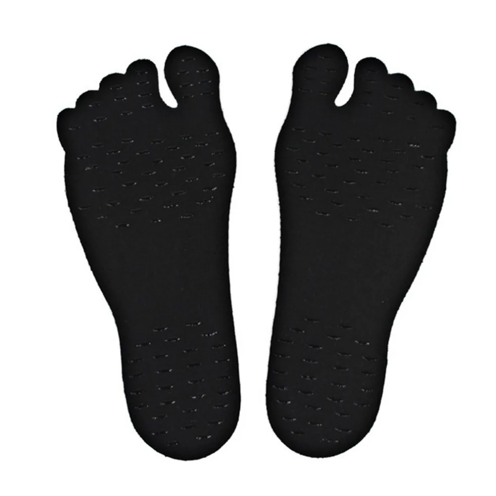 

Invisible Men Women Soft Adhesive Foot Pads Feet Sticker Stick On Soles Flexible Feet Protection Swimming Insoles